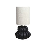 BOLE TABLE LAMP TERRACOTTA BLACK